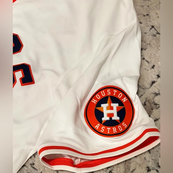 Nike Authentic Houston Astros Jose Altuve #27 MLB Limited Jersey Men’s Sz: M - Picture 6 of 8
